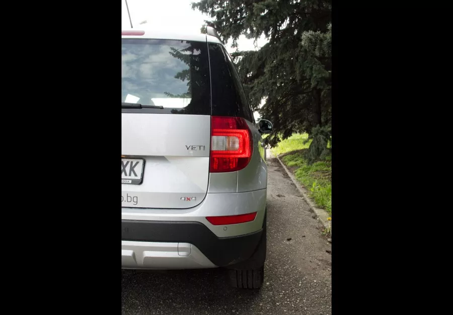 Зад волана на Skoda Yeti