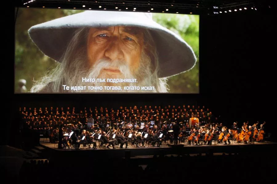 Първият LORD OF THE RINGS IN CONCERT в България