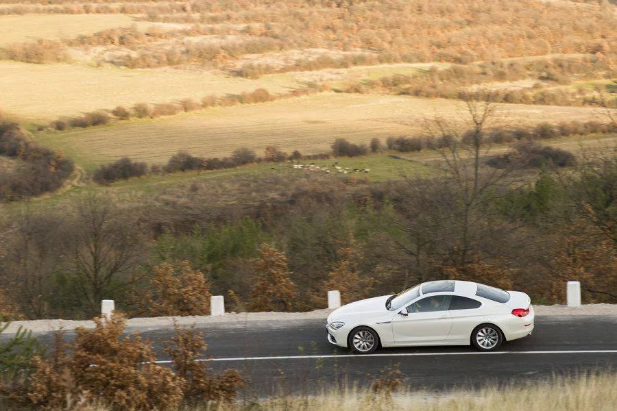 Зад волана на BMW Серия 6 Купе