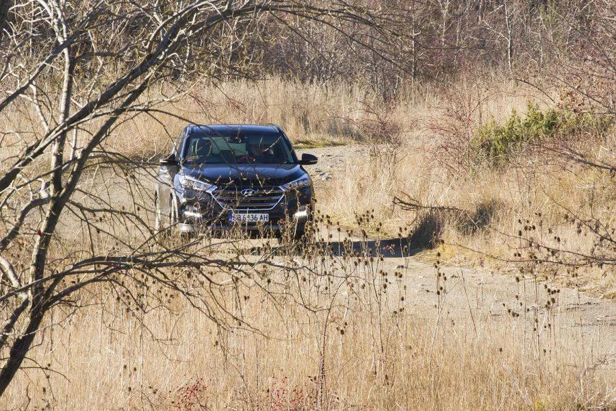 Зад волана на Hyundai Tucson