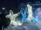 Изложба на ледени фигури бе показана в Лондон