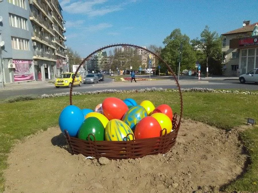 Благоевград грейна с празнична украса