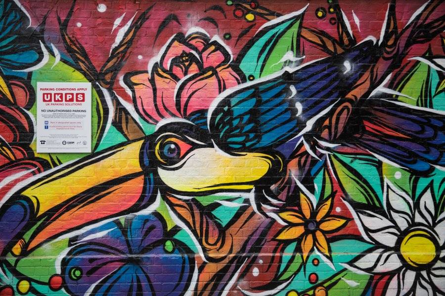 Графити разкрасиха Лондон