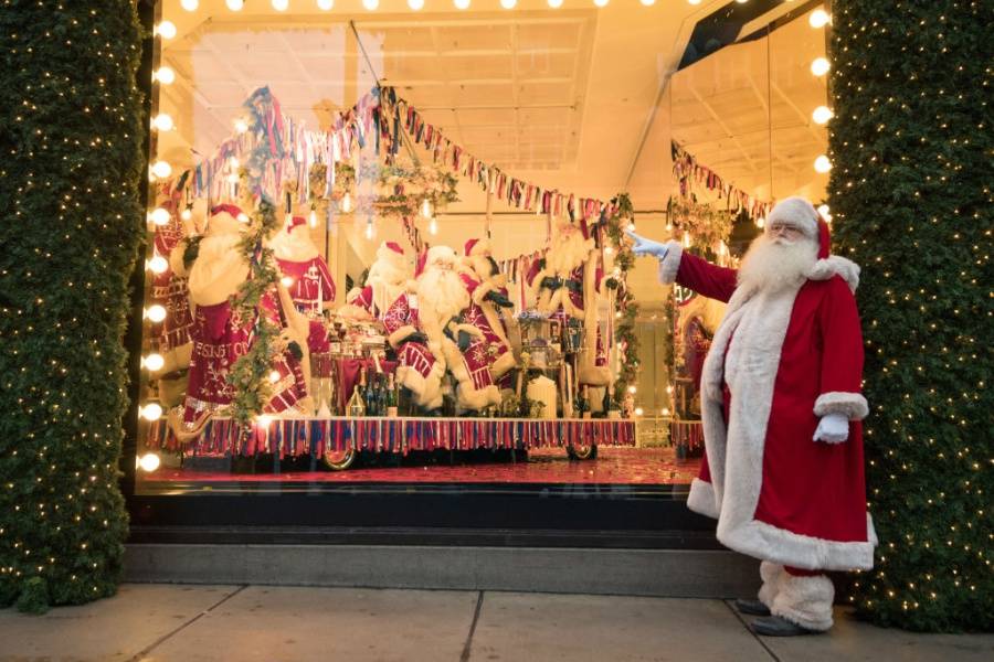 Дядо Коледа вече може да бъде видян в Лондон