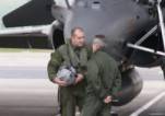 Президентът Румен Радев пилотира френския изтребител 