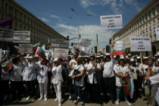 Здравни служители протестираха в София