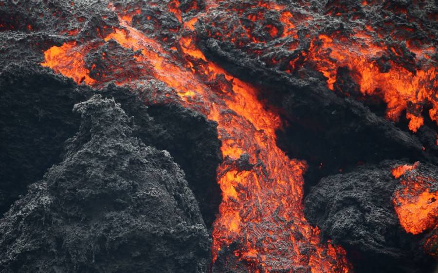 Изригването на вулкана Килауеа отблизо