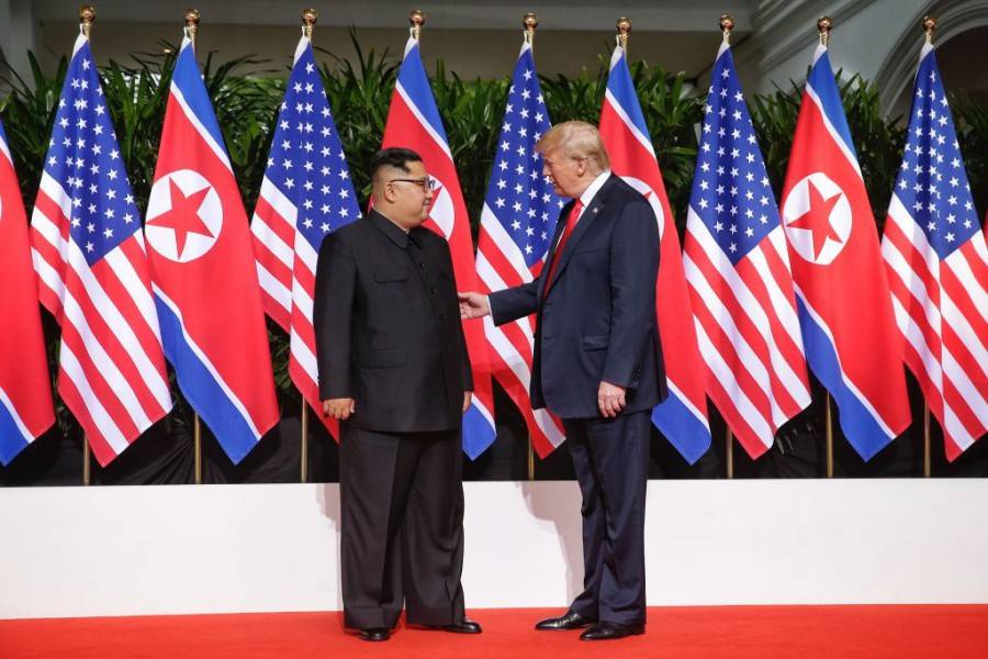 Историческата среща между Доналд Тръмп и Ким Чен Ун