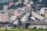 Зловещи кадри от моста на смъртта в Генуа
