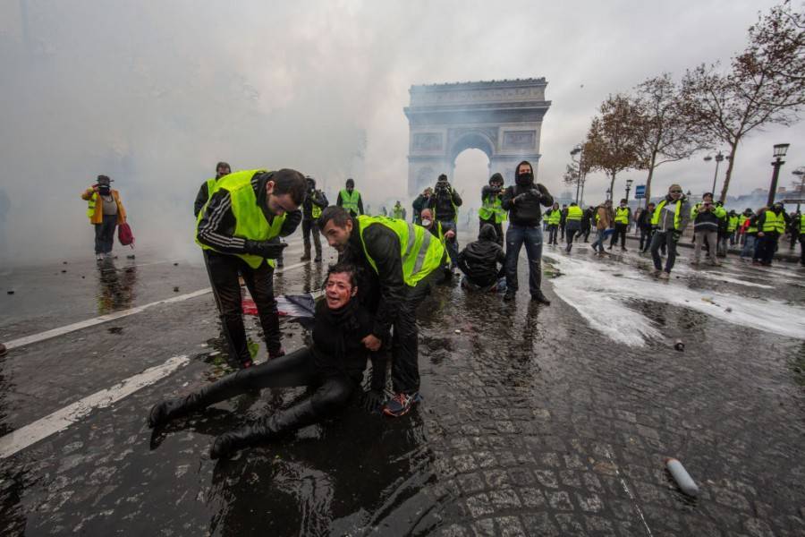 Париж след протестите