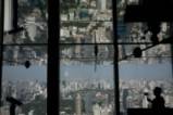 Поглед от най-високата сграда в Тайланд MahaNakhon