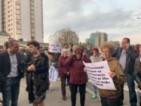 Седми протест срещу небостъргача “Златен век”
