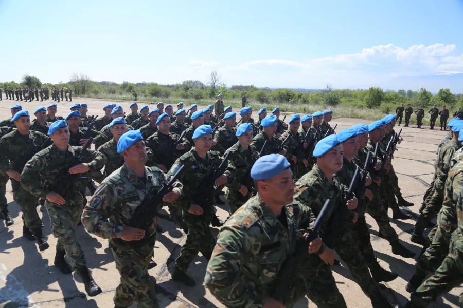 Текат репетиции за военния парад на 6 май