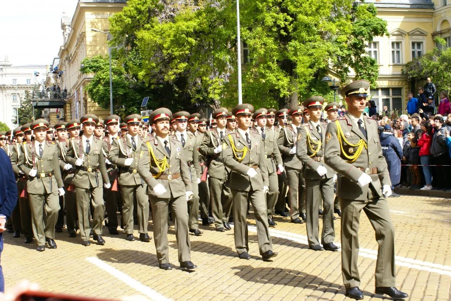 Военен парад в София за Гергьовден