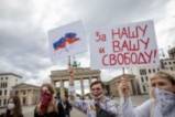 Протести в Берлин срещу реформите на Путин
