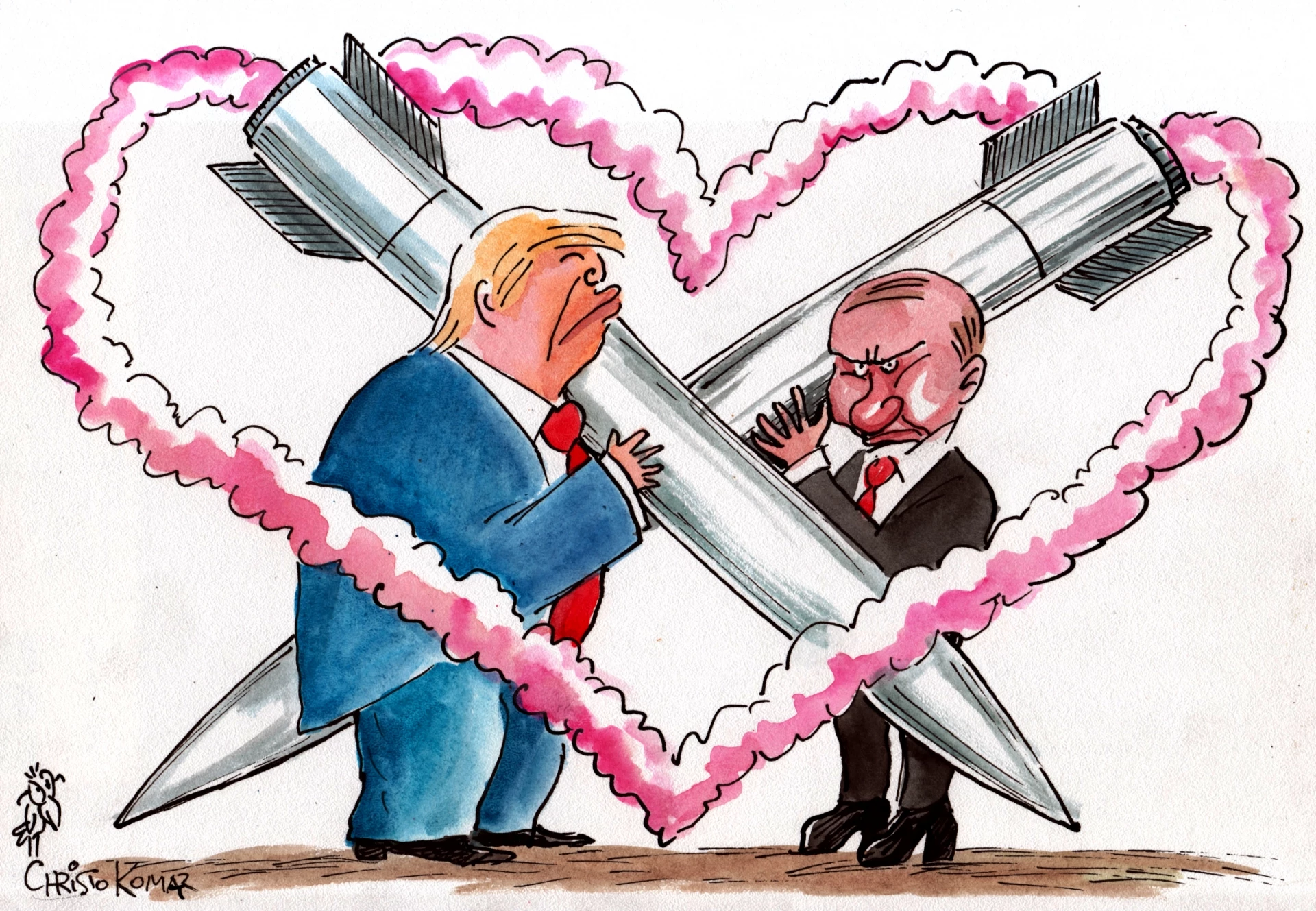 карикатура, Прас Прес