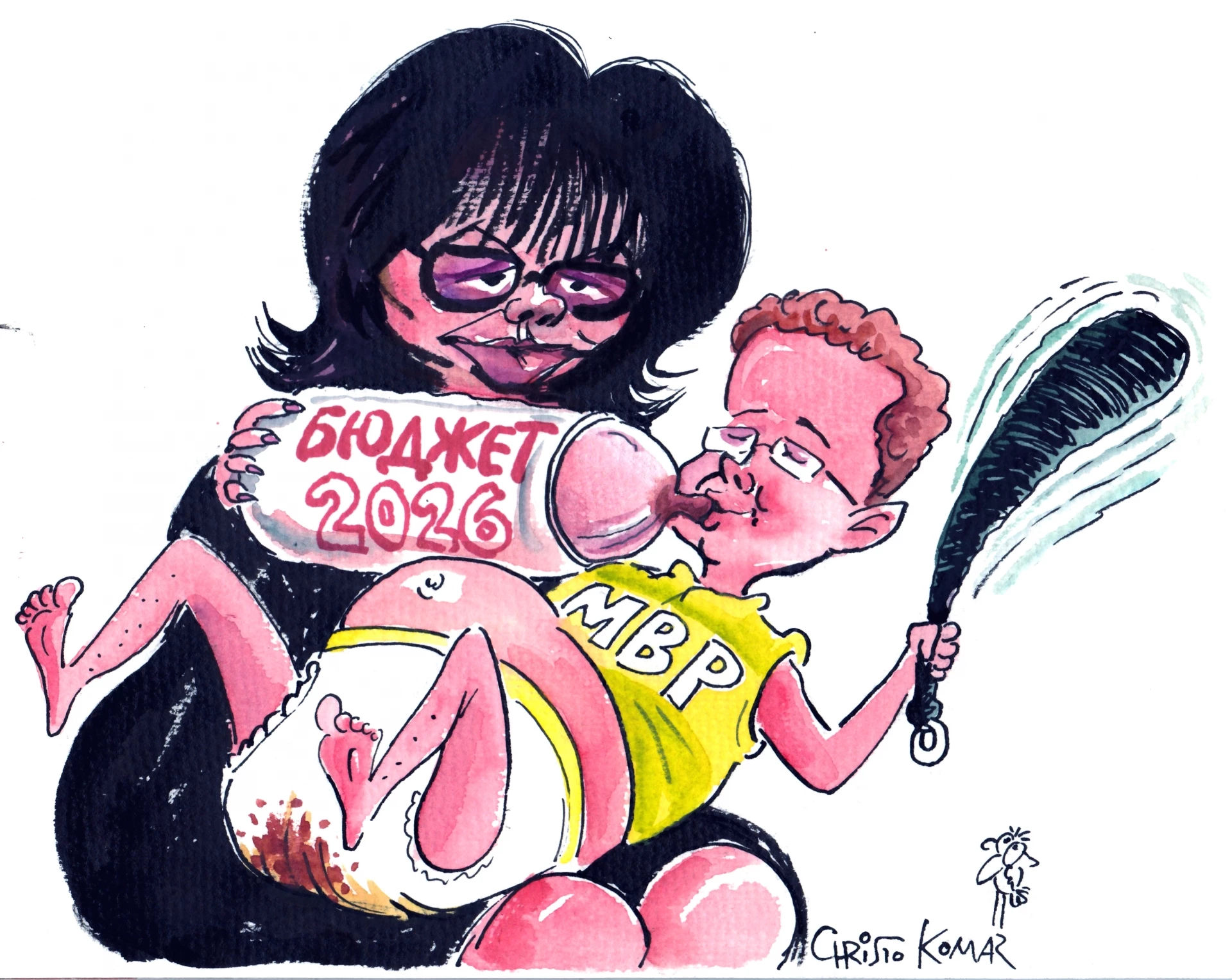 карикатура, Прас Прес