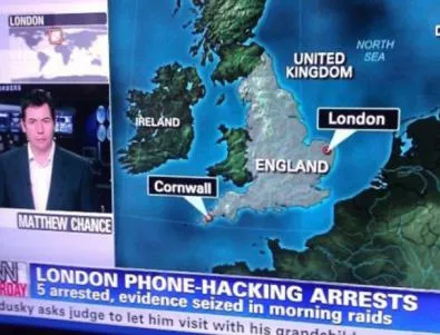 CNN не знае къде е Лондон