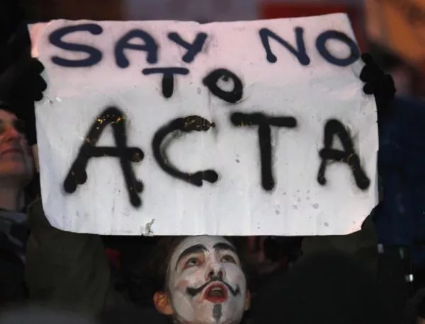 20 000 тръгват на поход срещу ACTA в България