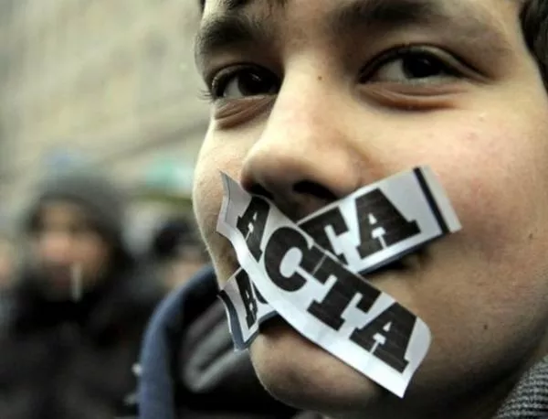 Гневните срещу ACTA у нас растат с 10 000 на ден