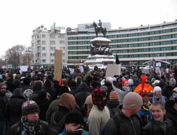 Протестиращите настояват да не ратифицираме АСТА