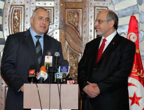 Борисов - първият премиер от Евросъюза, посетил "революционен Тунис"