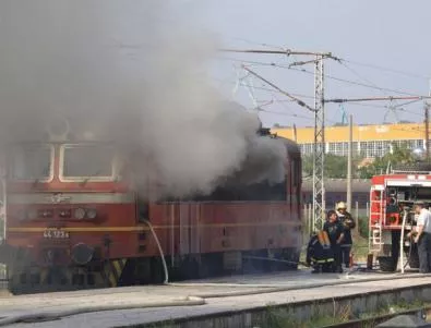 Московски: Пробита намотка е причина за пожара на снощния локомотив