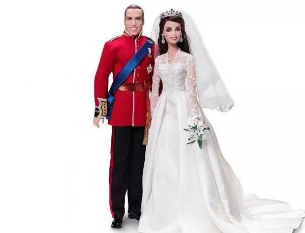 Пускат кукли "Барби" на принц Уилям и Кейт