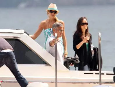Джордж Клуни и Стейси са на почивка в Италия
