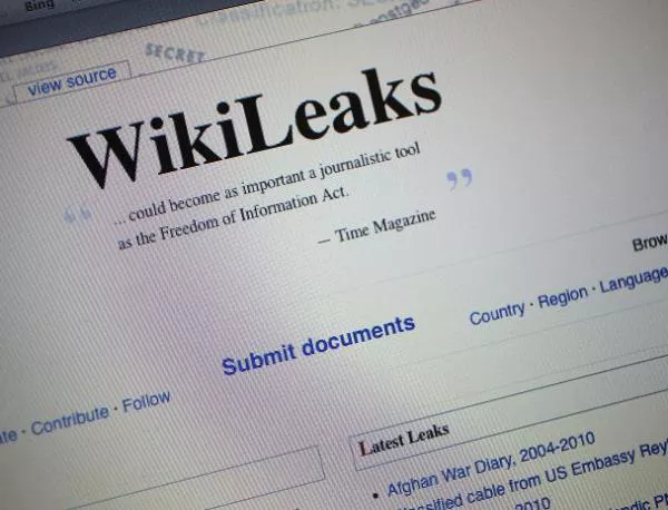 "Уикилийкс" публикува нови неудобни документи 