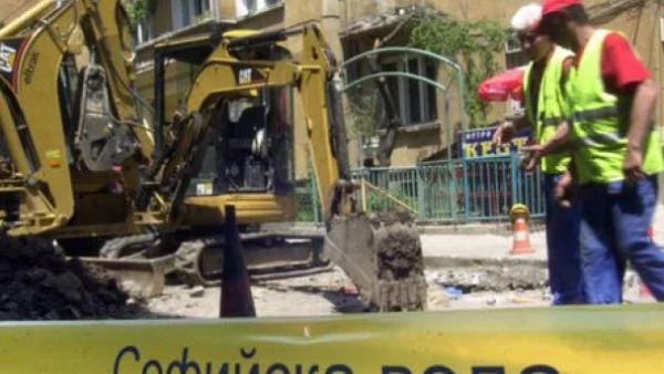 Спиране на водата в някои райони на столицата 