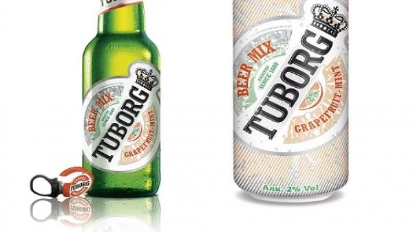 TUBORG бирен микс с грейпфрут и мента със световна премиера у нас