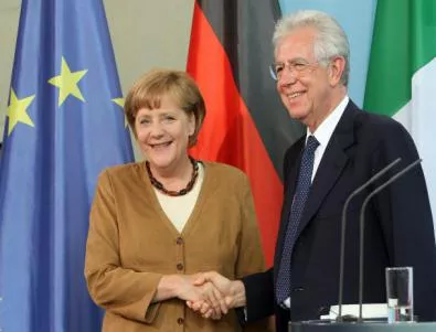 Меркел и Монти обсъдиха 