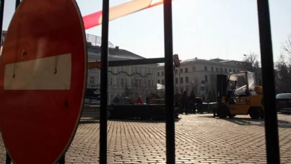 Махат паркинга от площад "Батенберг"