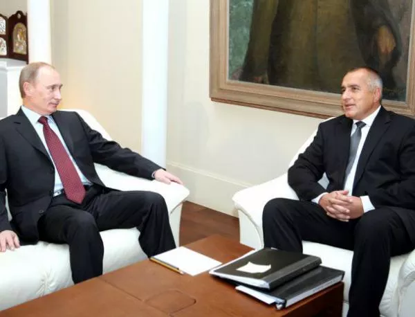 Бойко показва на Путин "Южен поток" 