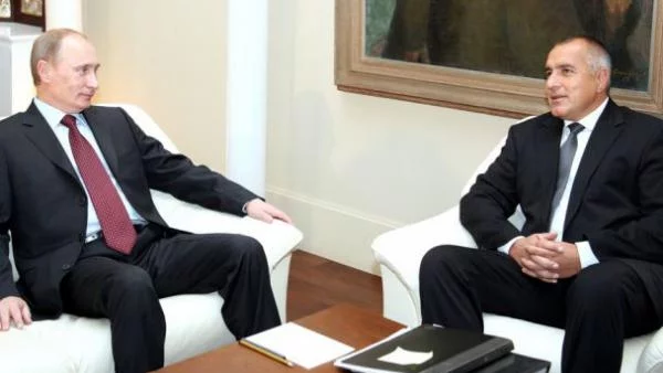 Бойко показва на Путин "Южен поток" 