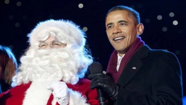 Без майтап: Санта Клаус в битка с Обама за US президент