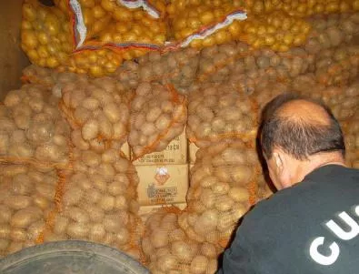  Спряха внос на 40 т картофи от Полша