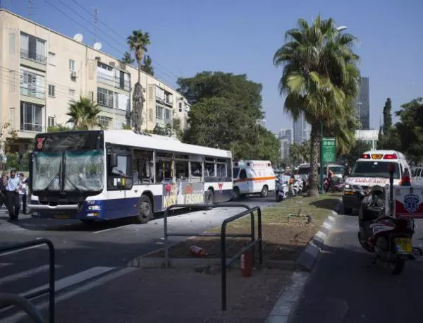 "Фатах" взриви автобус в Тел Авив