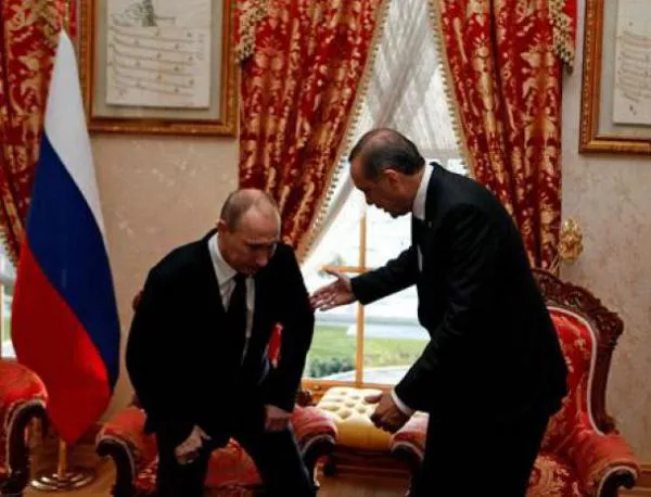 Путин се превива от болки при Ердоган