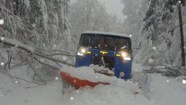 Всички пътища в община Каварна са затворени за движение
