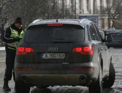 Полицай до всеки светофар в София на 1 януари