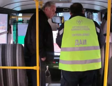 Масови проверки на автобуси за отопление с газ в Русе 