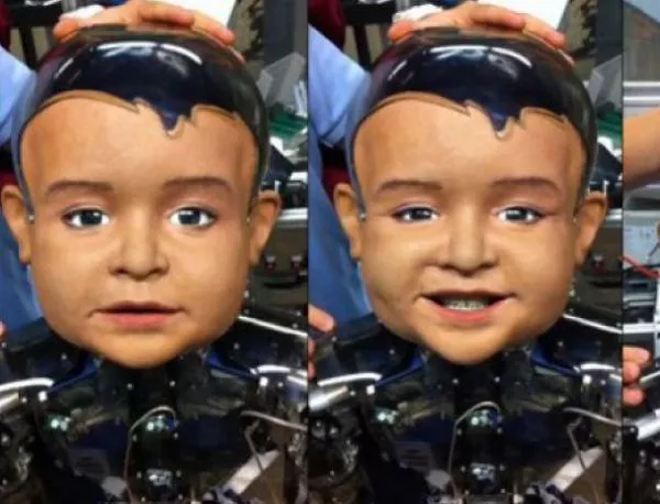 Създадоха емоционално бебе робот