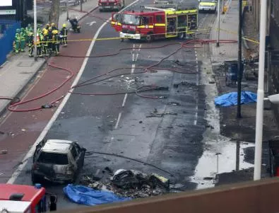 Хеликоптер се разби в Лондон, има загинали