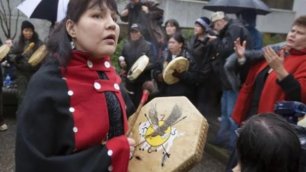 Индианците в Канада се вдигнаха на протест