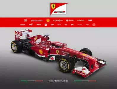 Ferrari представи новия болид F138