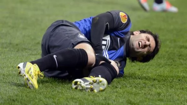 Милито скъса кръстни връзки в коляното, аут за 9 месеца