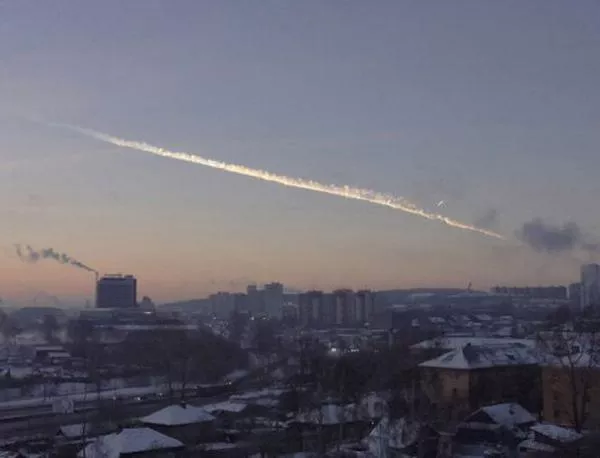 Руският метеорит тежал около 10 000 тона