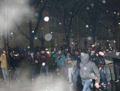 АФП за сблъсъците във вторник в София
